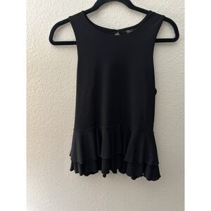 Cupid Black‎ Sleeveless Size M Tank (A269)